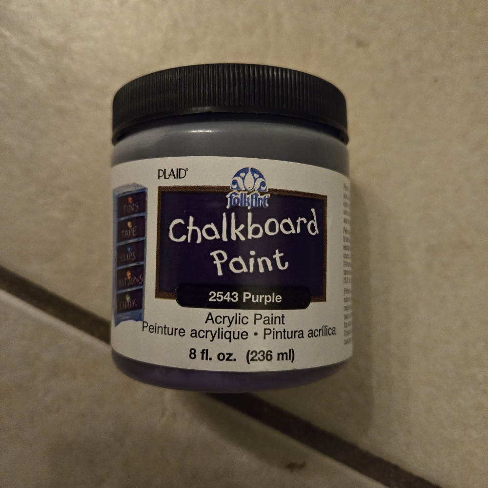 Chalkboard Paint craft item NEW SEALED